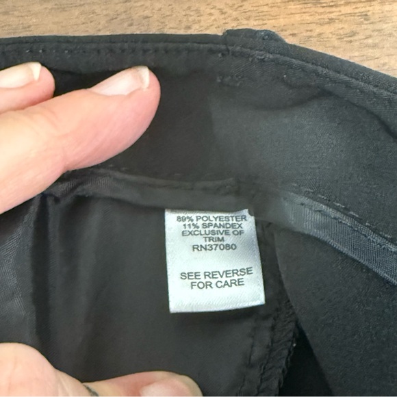 Cato Classic Black Dress Pants Women’s 22W Plus Size Trousers Work Office - Picture 5 of 7